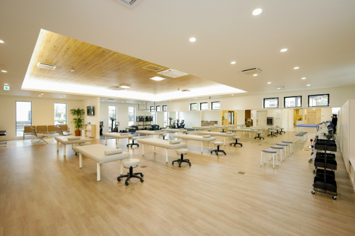 専門スタッフによるリハビリ対応